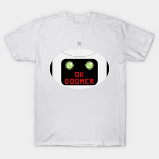 OK Boomer Robot T-Shirt